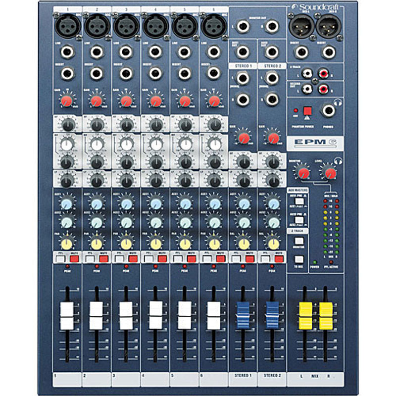 Soundcraft,EPM6,EPM8,EPM12