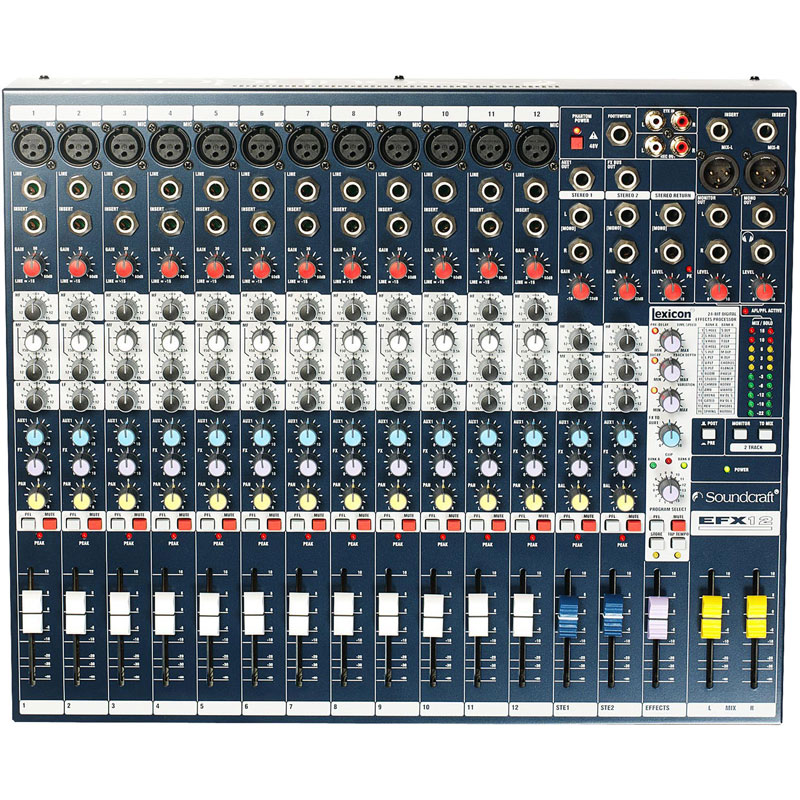 Soundcraft,EFX8,EFX12