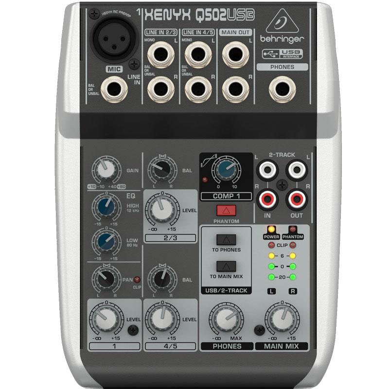 百灵达 Behringer Q502USB