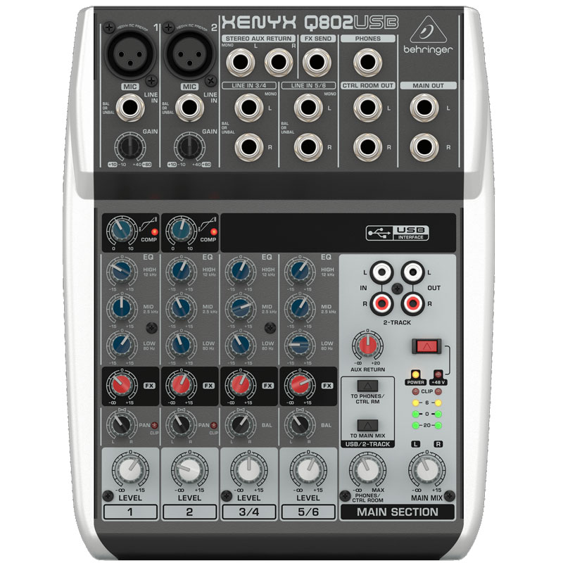 百灵达 Behringer Q802USB