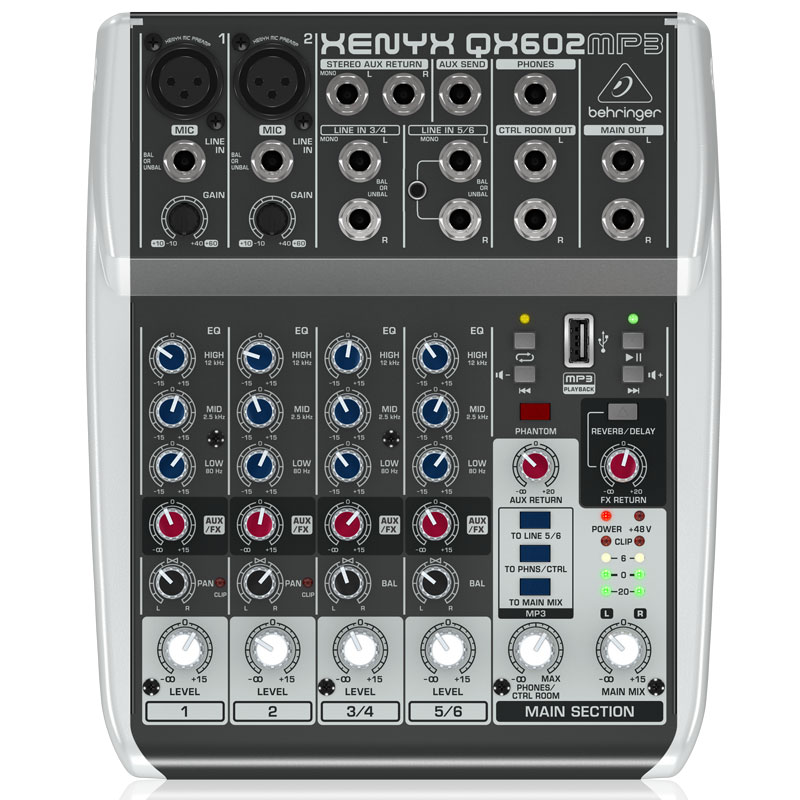 百灵达 Behringer QX602MP3